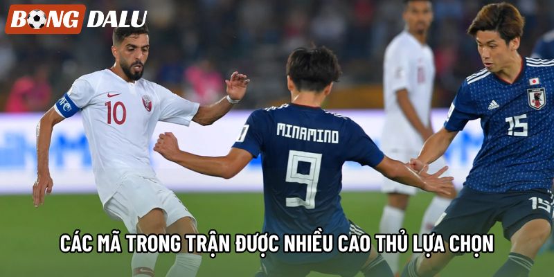 Các mã trong trận được nhiều cao thủ lựa chọn Các mã trong trận được nhiều cao thủ lựa chọn